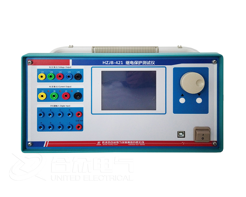 微機繼電保護測試儀（鍵盤版）硬件結構